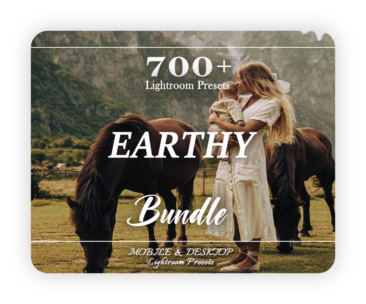 Bundle preview — 700 Lightroom presets styles grid